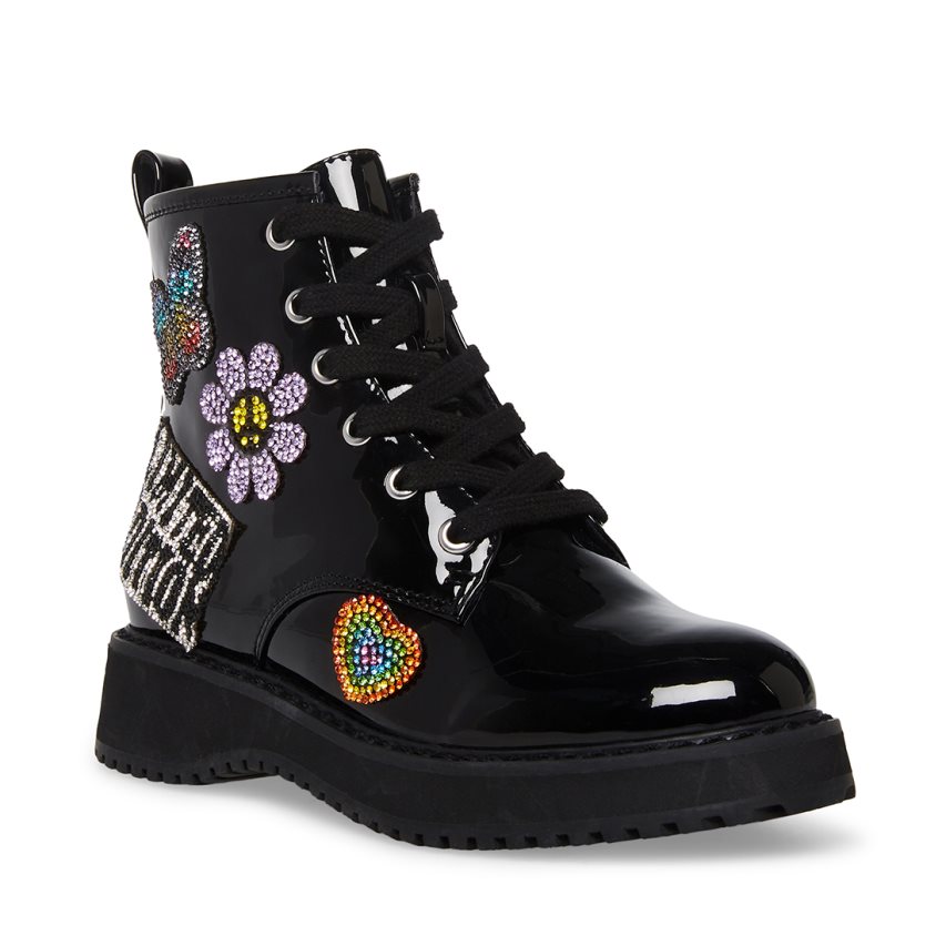 Botines Steve Madden Jkudos Niños Negras | ES XT109E